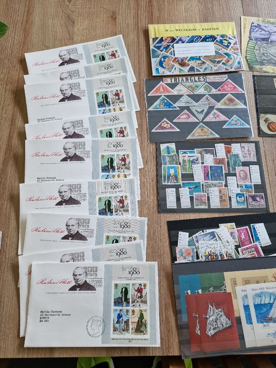 Collection de Timbres divers (D'occasion) à Fully pour CHF 30 – avec ...