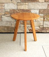 Praktischer und stabiler Hocker aus Eichenholz - Ø 36.0cm