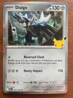 Pokemon Dialga Holo 30 Jahre (Versand gratis)