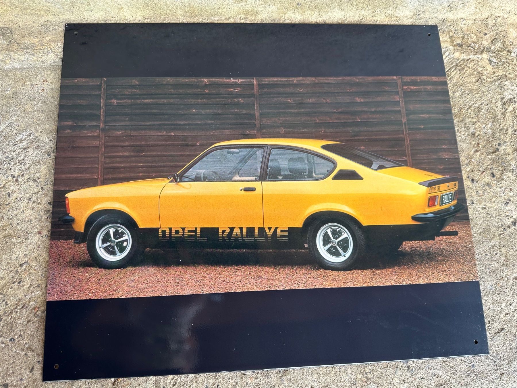 Insegne: Opel c kadett Rallye Oldtimer classic – Nuovo (secondo la descrizione) da Reinach AG venduto da rares75