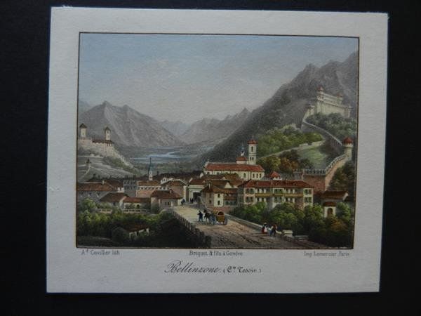 Stiche: Bellinzona Ticino – Gebraucht aus Risch von Rischli15