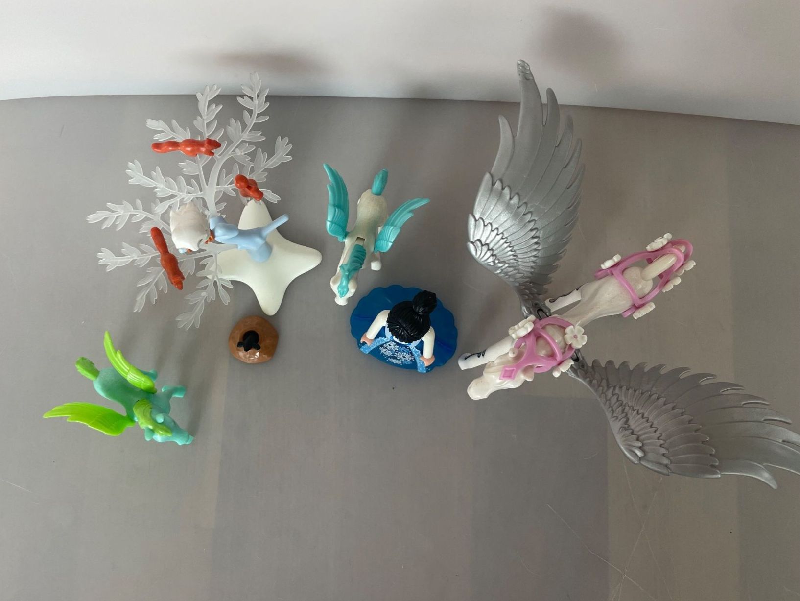 Playmobil Giocattoli: Playmobil Set - Prinzessin mit Pegasus und Baum mit Eule – Usato da Seelisberg venduto da Mira1313 1