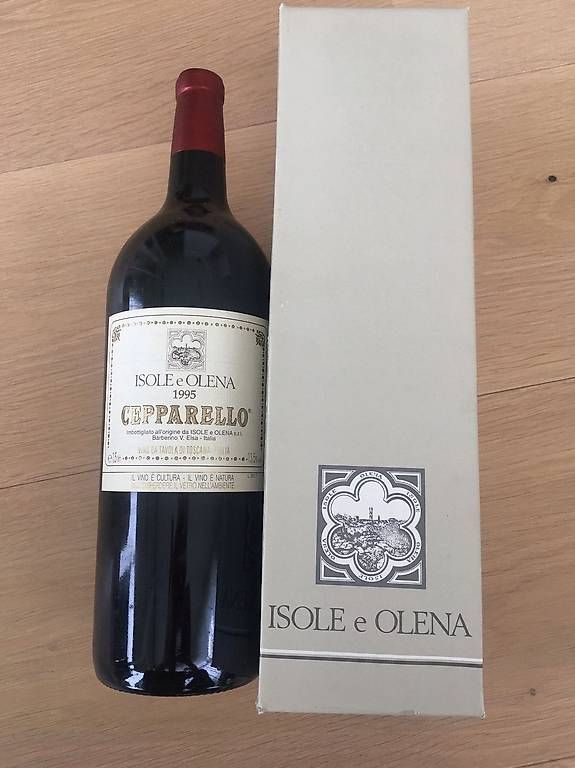 Vino: Isole e Olena Cepparello 1995 Magnum – Nuovo (secondo la descrizione) da Beinwil am See venduto da isole