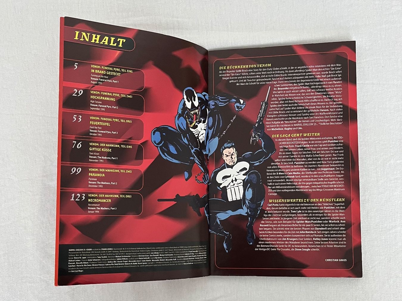 Comics: VENOM Marvel Exklusiv 35 Comic / 2001 – Gebraucht aus Islikon von sav_m8xk 4