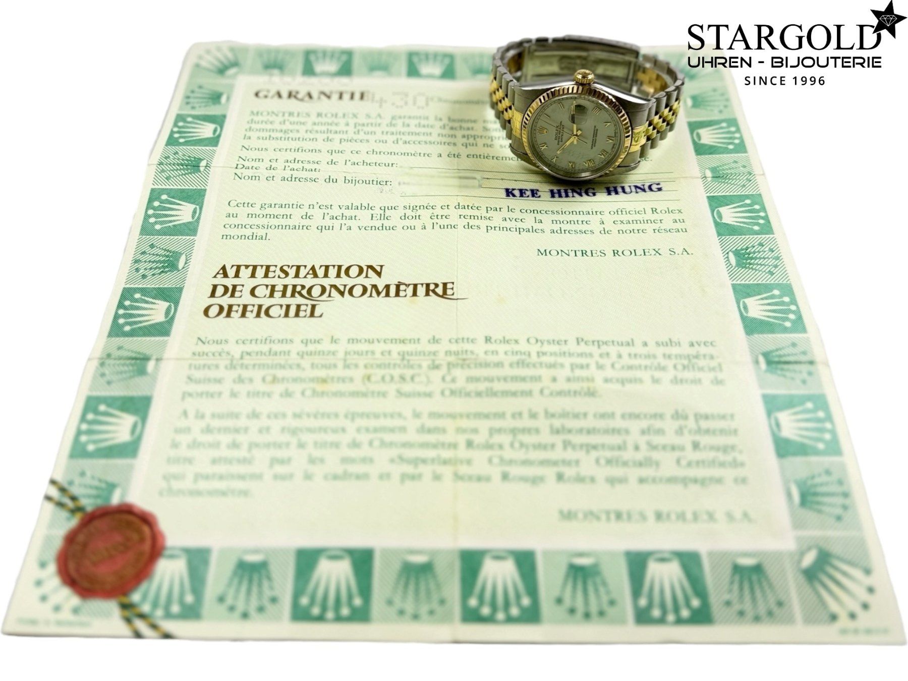 Rolex Uhren: Rolex Datejust 36 - 16233 – Gebraucht aus Zürich von Stargold-Uhren 2
