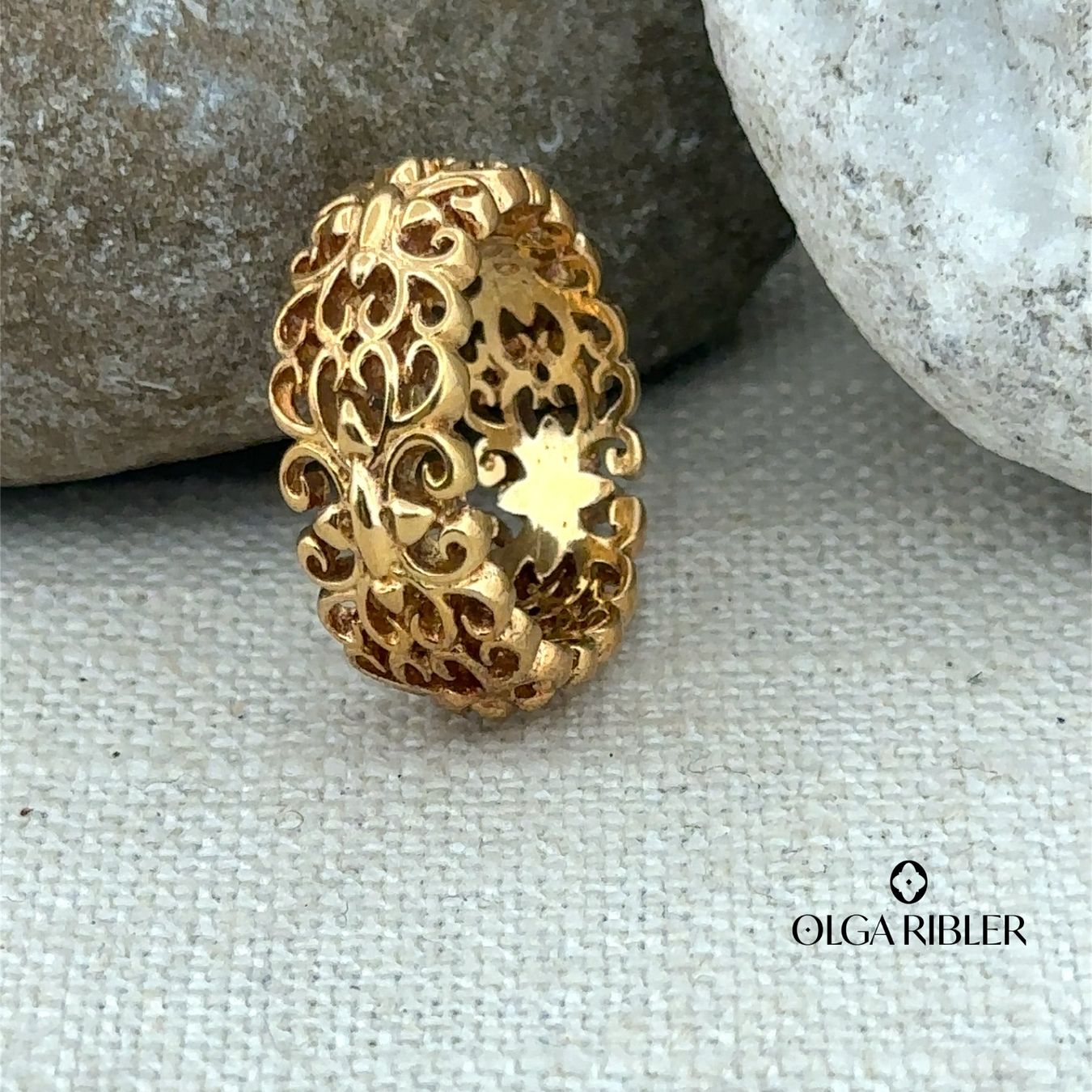 Olga Ribler Anelli: Filigraner Sterling Silber Ring 925 Grösse 52 – Nuovo (secondo la descrizione) da Luzern venduto da Schmuckoutlet 2