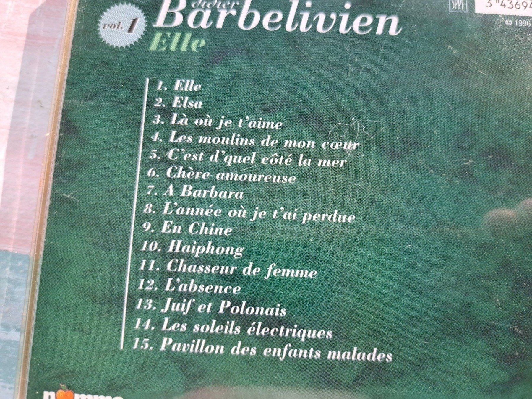 CD: Cd Didier Barbelivien - Elle  – Usato da Pully venduto da bro_n52j 2