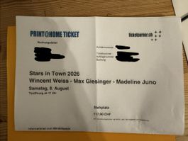 Stars in Town Tickets 8.8.26