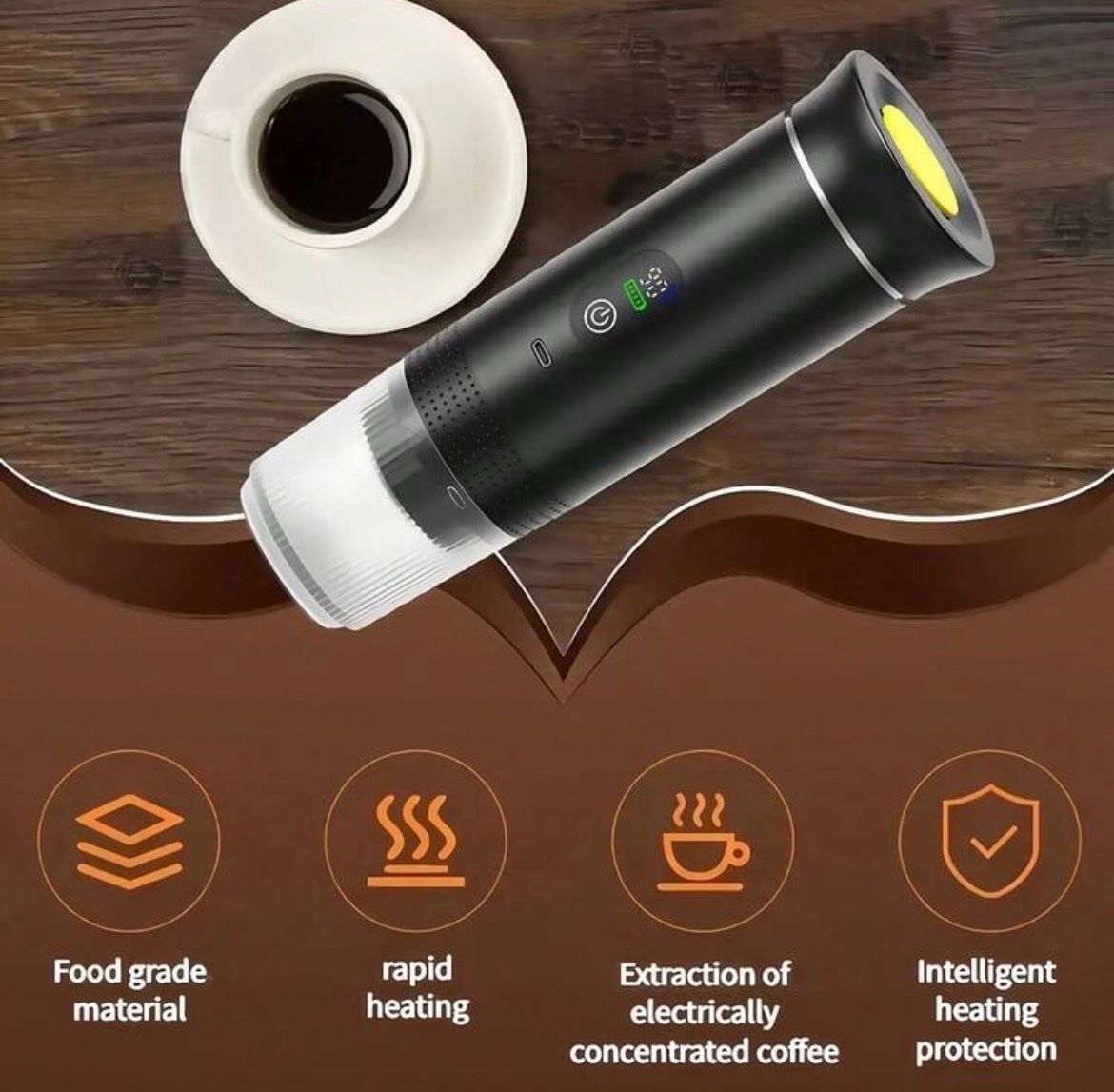 Kaffeemaschinen & Espressomaschinen: Mobile Espresso Maschine – Neu und originalverpackt aus Emmenbrücke von ShopDirect 1