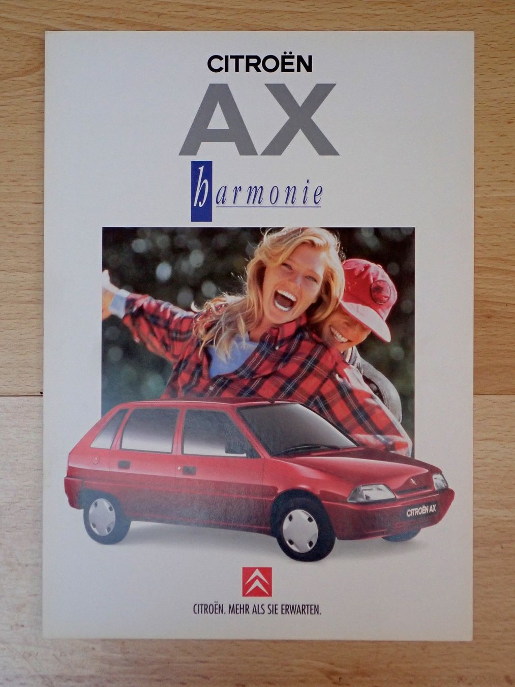 Citroën Dokumente: Citroen AX Harmonie - Schweizer Prospekt - P1671 – Gebraucht aus Winterthur von 602ccm