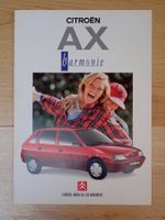 Citroen AX Harmonie - Schweizer Prospekt - P1671