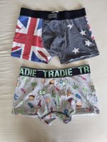 2 Boxershorts "Uomo/Tradie" (Gr. M/S)