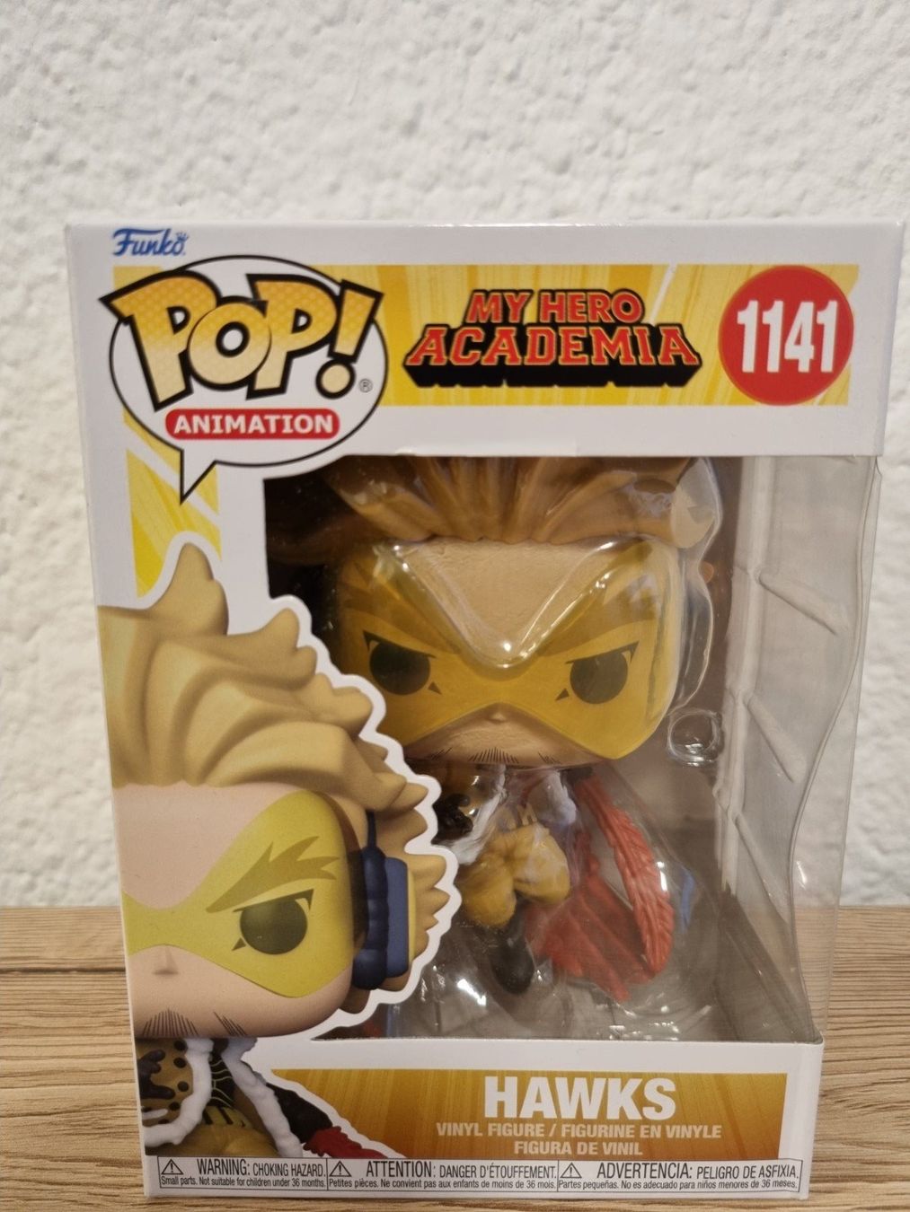 Funko Statuette: Funko Pop My Hero Academia #1141 - Hawks – Nuovo e nell'imballaggio originale da Oberdorf NW venduto da CollectingWorld