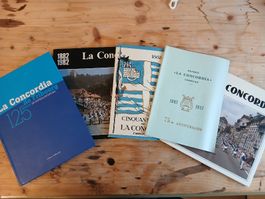 La Concordia de Fribourg: Livres d'histoire, lot de 5!