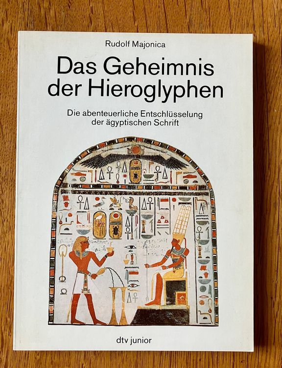 Das Geheimnis der Hieroglyphen Rudolf Majonica Kaufen auf Ricardo