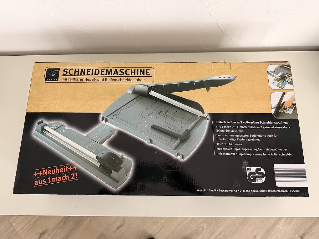 Tutte le macchine: Papier Schneidemaschine – Usato da Scherz venduto da san_6x85