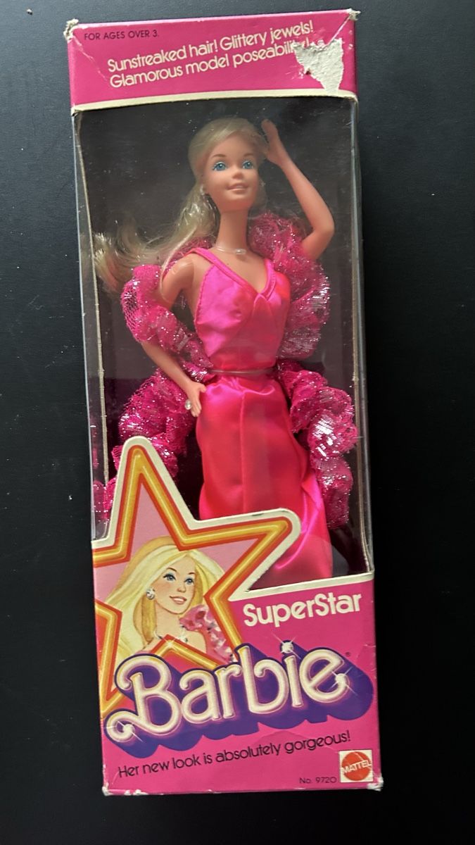 Lot De 6 Robes Vintage Pour Poupée Barbie Superstar - Collection