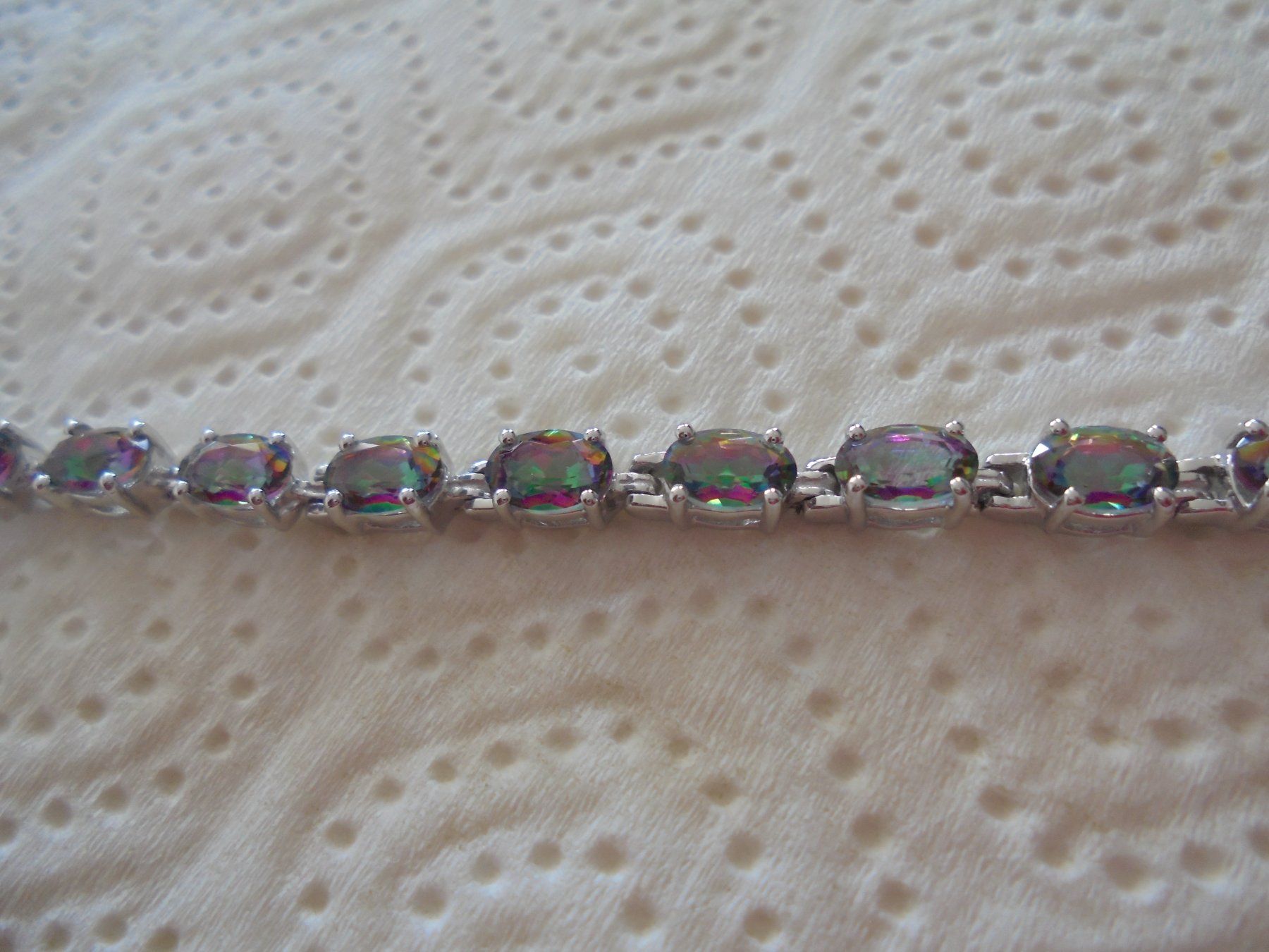 Armbänder & -reifen: Echtschmuck: Mystik-Quarz Armband ca. 19.5 cm. – Neu (gemäss Beschreibung) aus Zuchwil von maumauchi 7