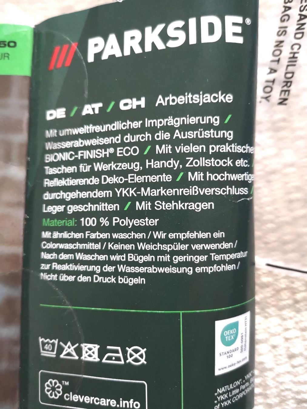Giacche: PARKSIDE Arbeitsjacke NEU Gr. M blau – Nuovo e nell'imballaggio originale da Münsingen venduto da Nik_und_Kat 5