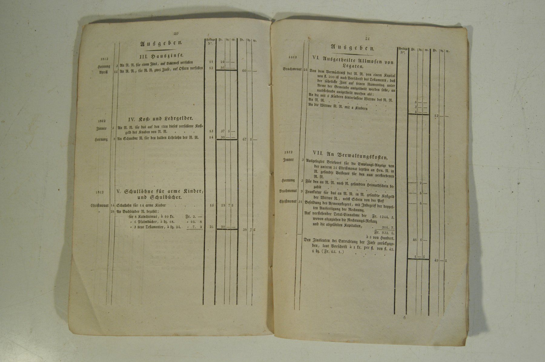 Bücher: Armenreglement Aargau 1813 – Gebraucht aus Herisau von Wisen 5