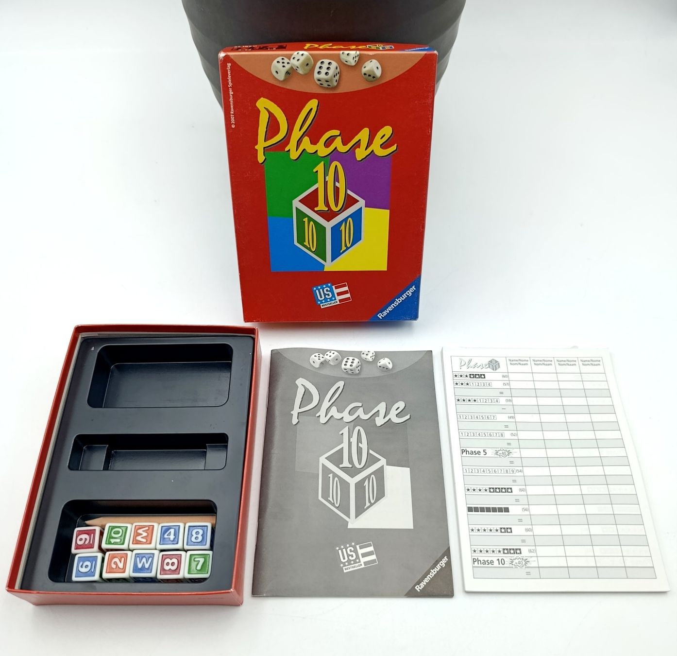 Ravensburger Giochi: Phase 10 Würfelspiel – Usato da Wil SG venduto da Donaldus 2