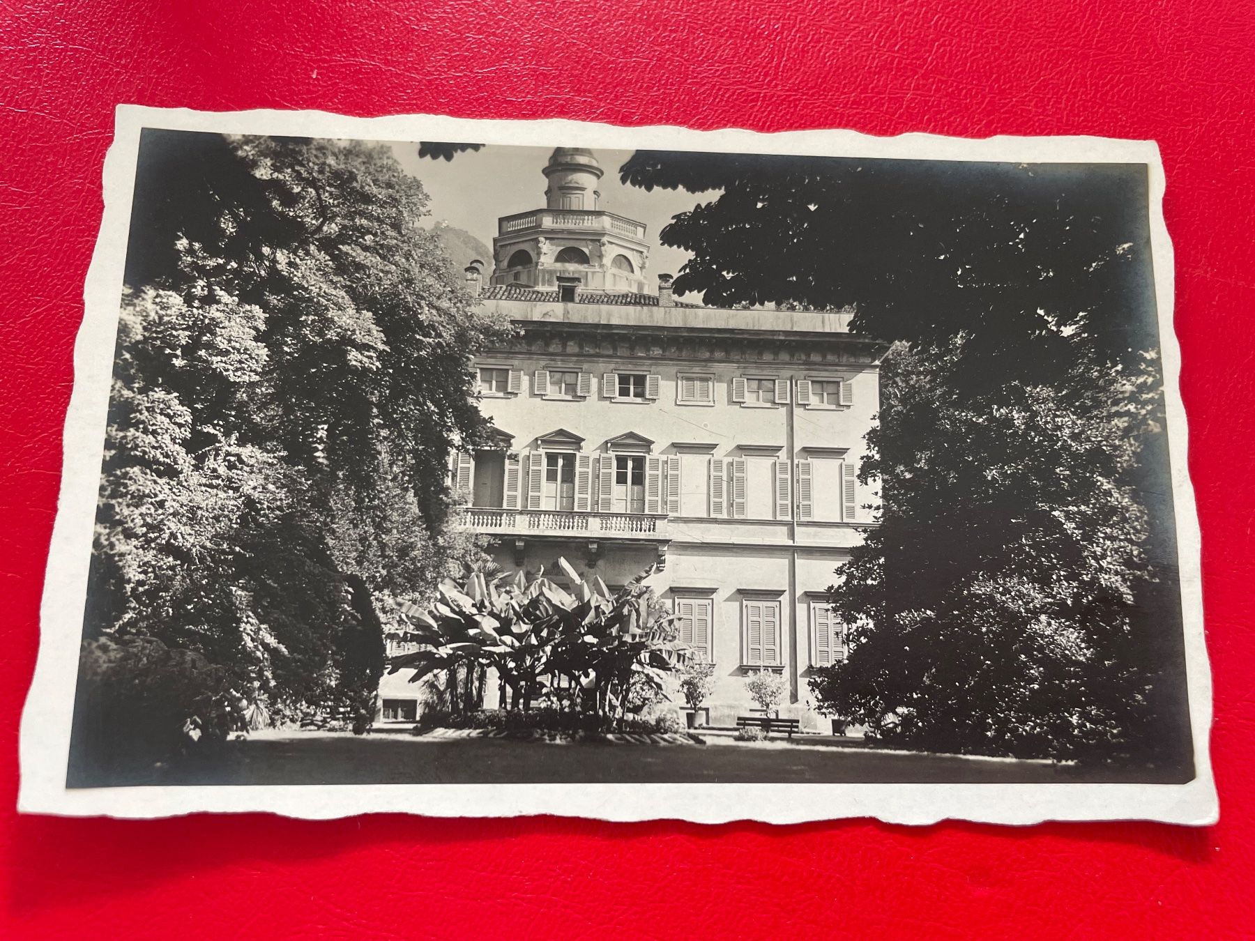 Cartoline postali: Lugano, Villa Ciani – Usato da St-Légier-Chiésaz venduto da Theo006