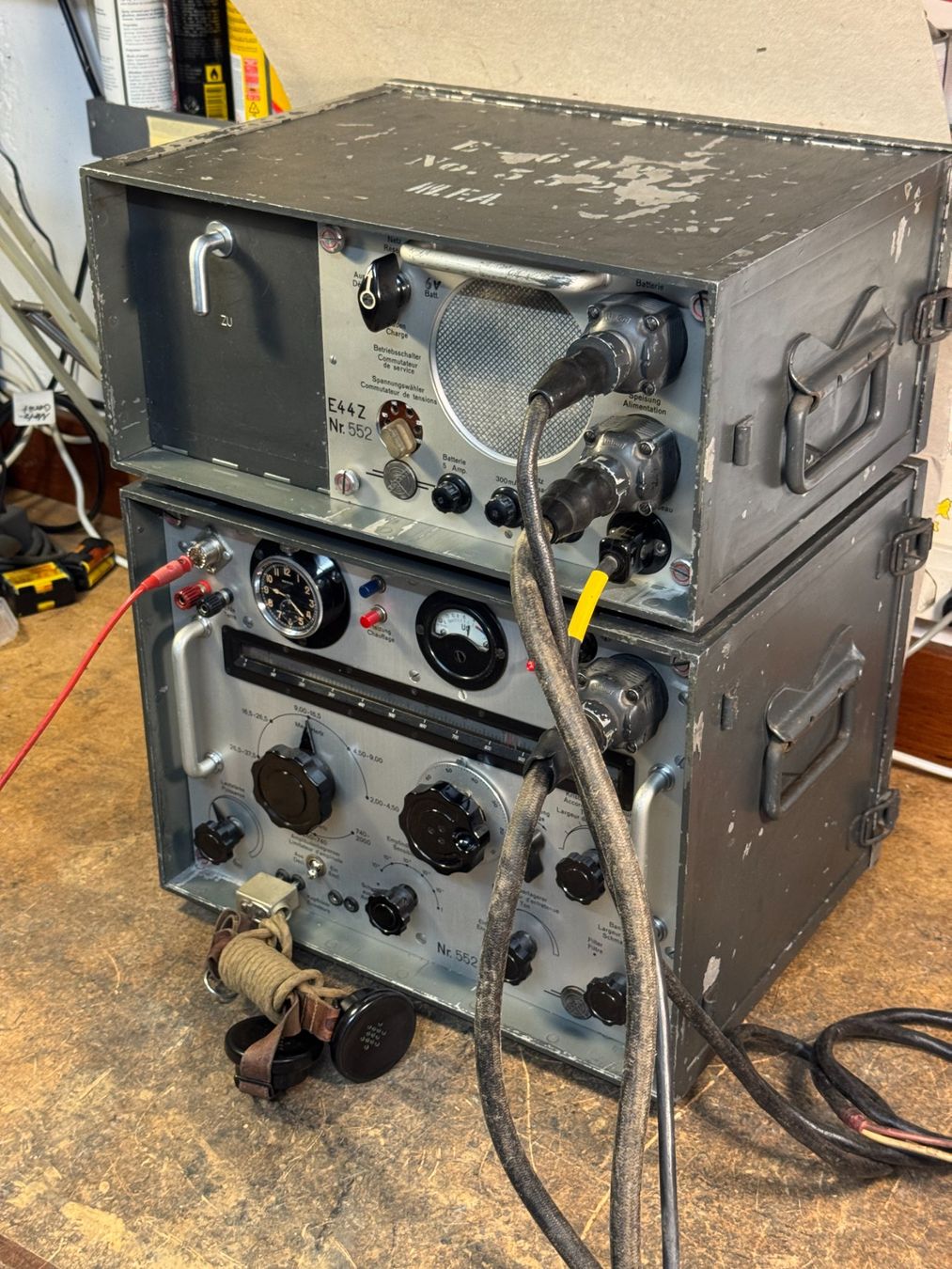 Radiocomunicazione: Autophon E-44 (E-602) Allwellenempfänger – Usato da Ins venduto da funkflieger 2
