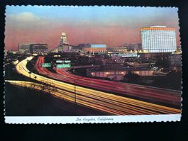AK LOS ANGELES City Hall Civic Center Freeway