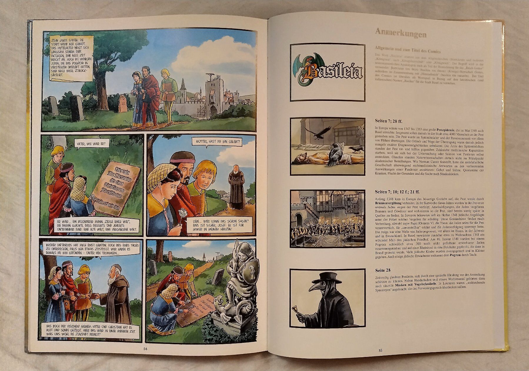 Fumetti: Basileia - Vermächtnis des Mönchs /Basel / Comic / 60 Seiten – Usato da Bellach venduto da JingleJerry 8
