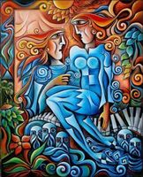 Orignial art by artist Adrian Doni Braun