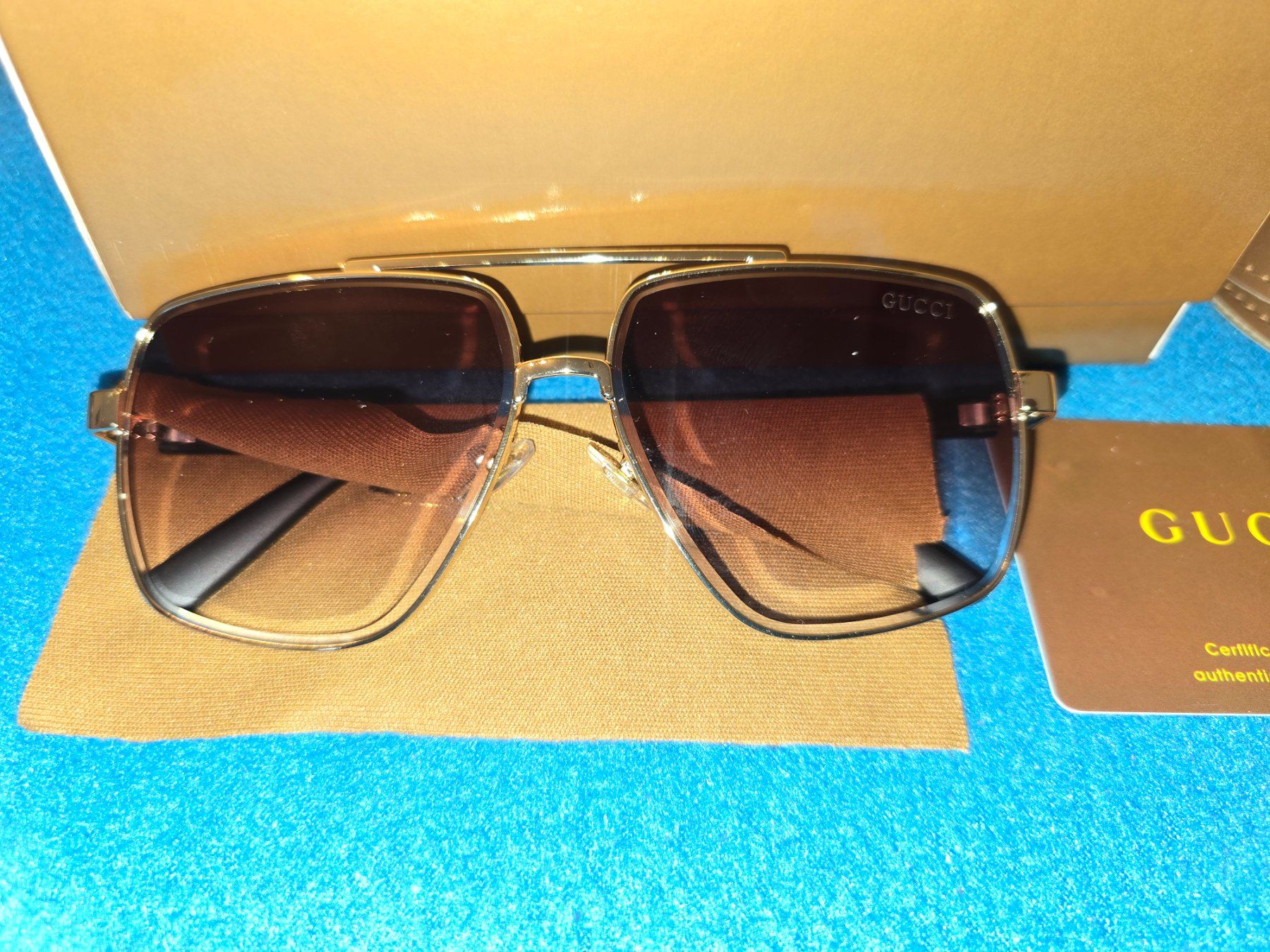 Occhiali & Lenti: Gucci Lunettes de soleil – Nuovo (secondo la descrizione) da Le Locle venduto da imperium-boutique 1