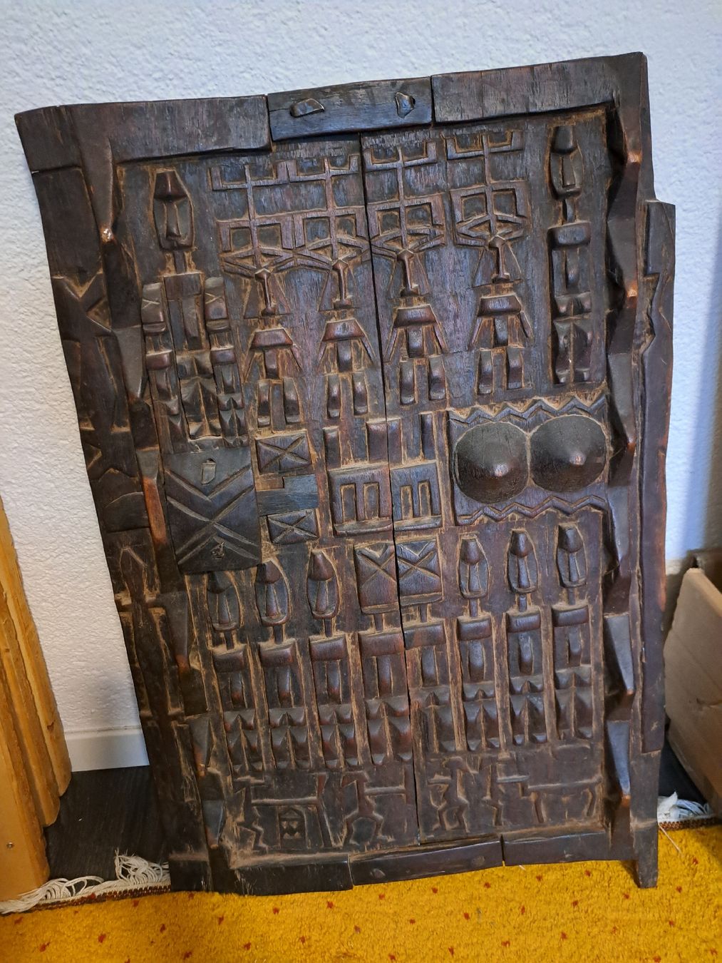 Sculture & Statue: Ancienne porte sculptée - Dogon – Usato da La Roche FR venduto da seashellfan 1