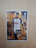 Match Attax Trading Card Micky Van De Ven Tottenham Hotspur