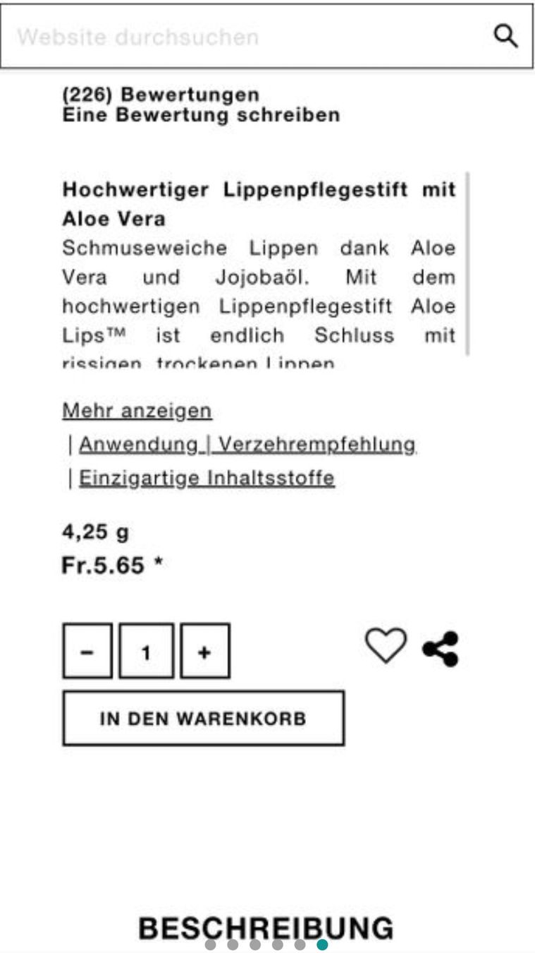 Gesichtspflege: Forever Aloe Lips, 12 Stk. Originalverpackt Neu – Neu und originalverpackt aus Oberbuchsiten von imsaracolangelo 5