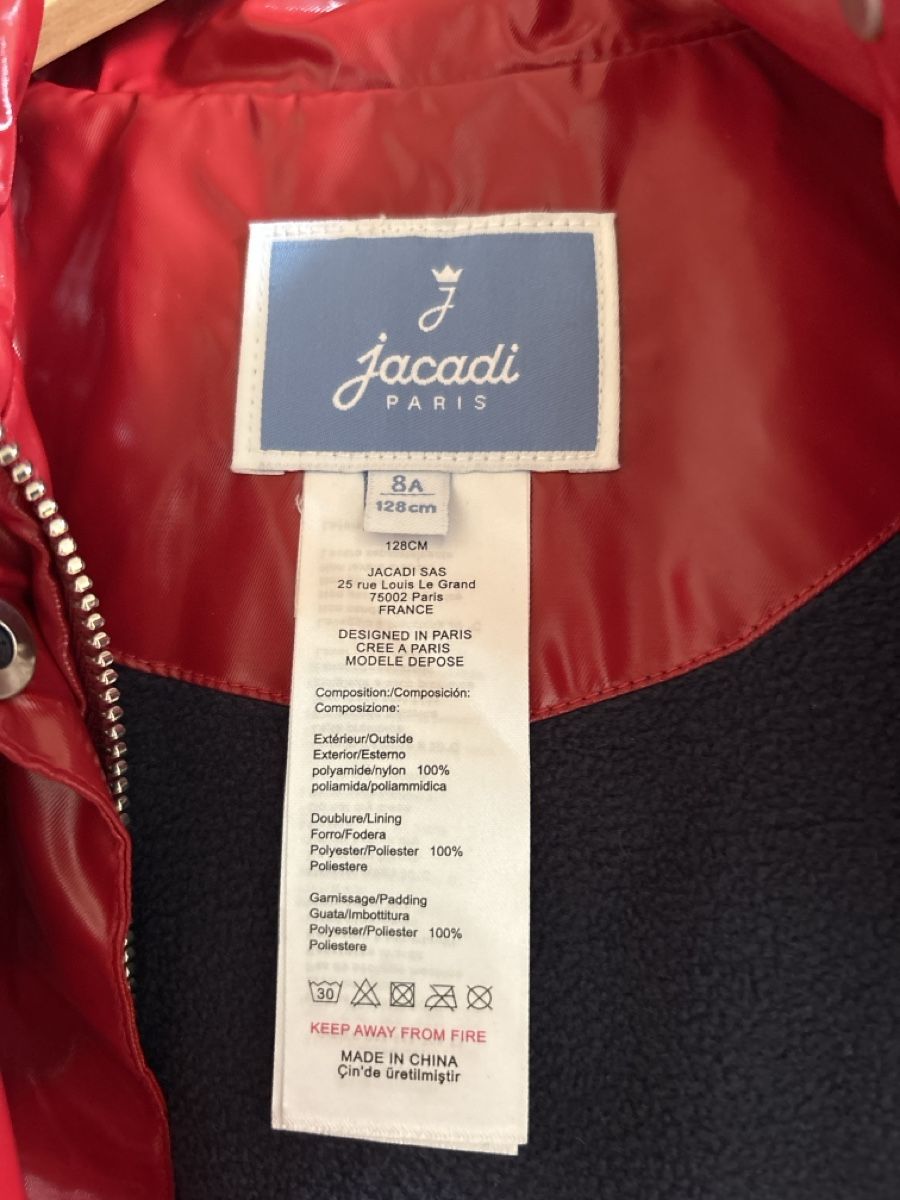 Jacadi Giacche & Cappotti: Jacadi veste imperméable rouge Jacadi - 8 ans – Usato da Lonay venduto da car_l9sk 2