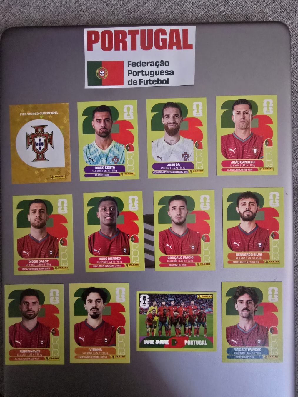 Panini Carte collezionabili: Portugal Panini WM 2026 – Nuovo (secondo la descrizione) da Zürich venduto da TutNixCH
