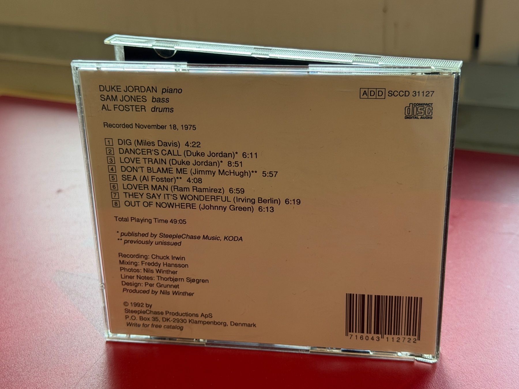CDs: Duke Jordan Trio - Lover Man - KA01D – Gebraucht aus Küsnacht ZH von JazzRecords 1