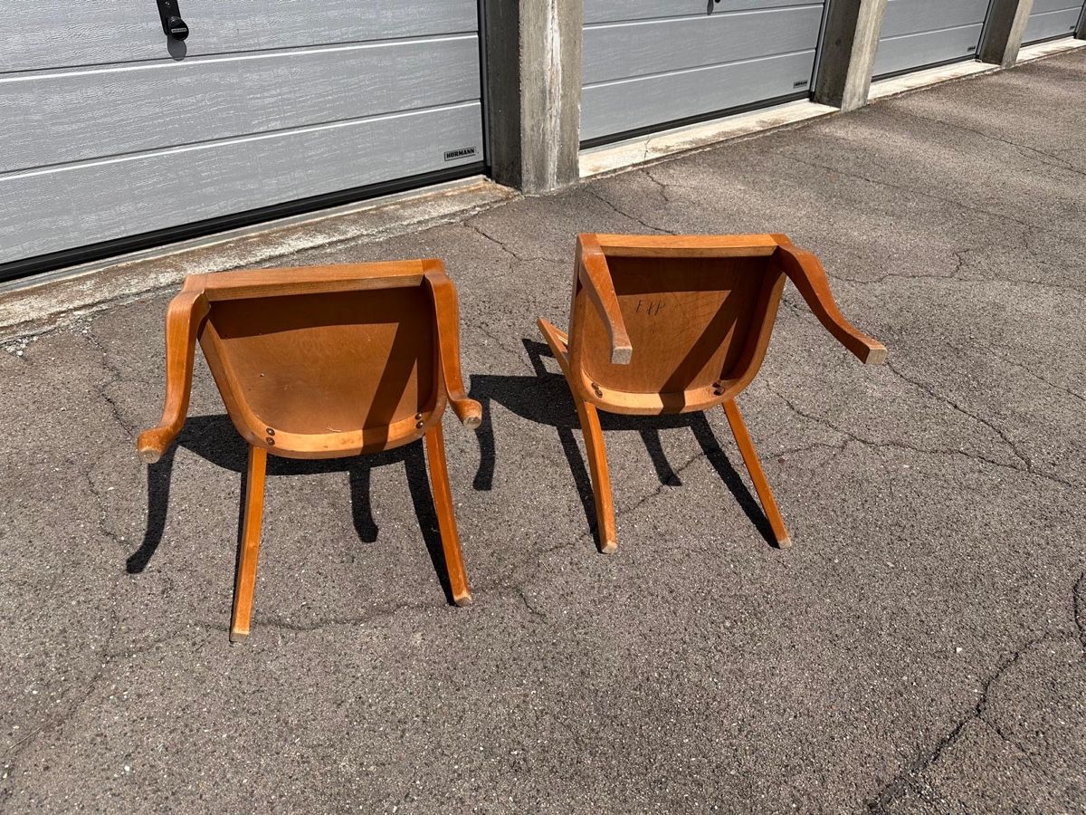Horgen Glarus Sedie: Deux chaises Horgen Glarus originales – Usato da Moutier venduto da Sparrow2002 2