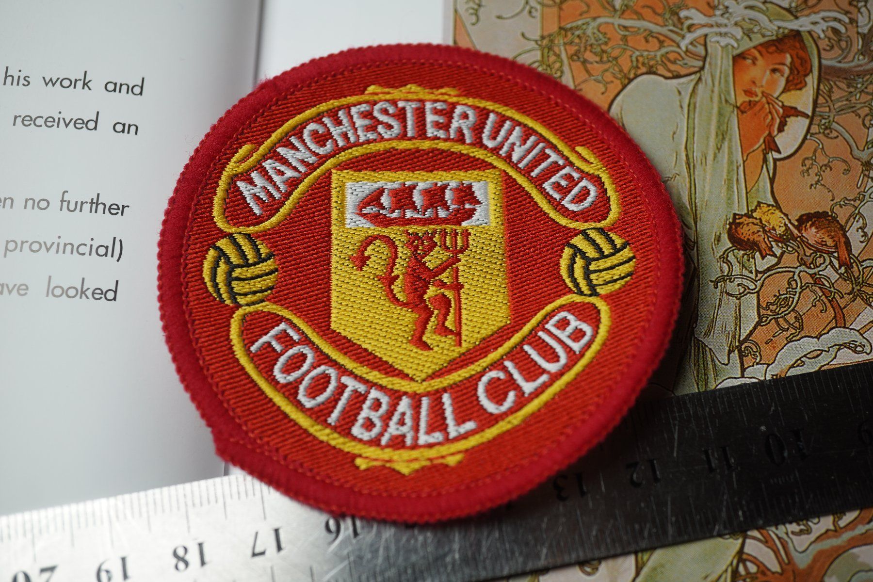 Toppe: Manchster United    "patch " – Nuovo e nell'imballaggio originale da Eschenbach SG venduto da craniums 2