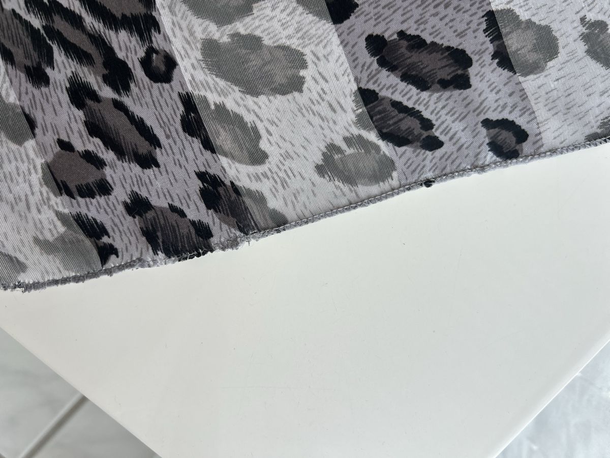 Foulards, Tücher & Schals:  Scarf Leopard Print Grey Black Used – Neu (gemäss Beschreibung) aus Saland von ele_vc96 2