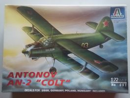 Neu OVP Italeri 091 Antonov AN-2 Colt UdSSR Airforc 1:72