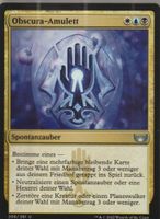 TCG Magic The Gathering  MTG DE SNC 208 Obscura-Amulett