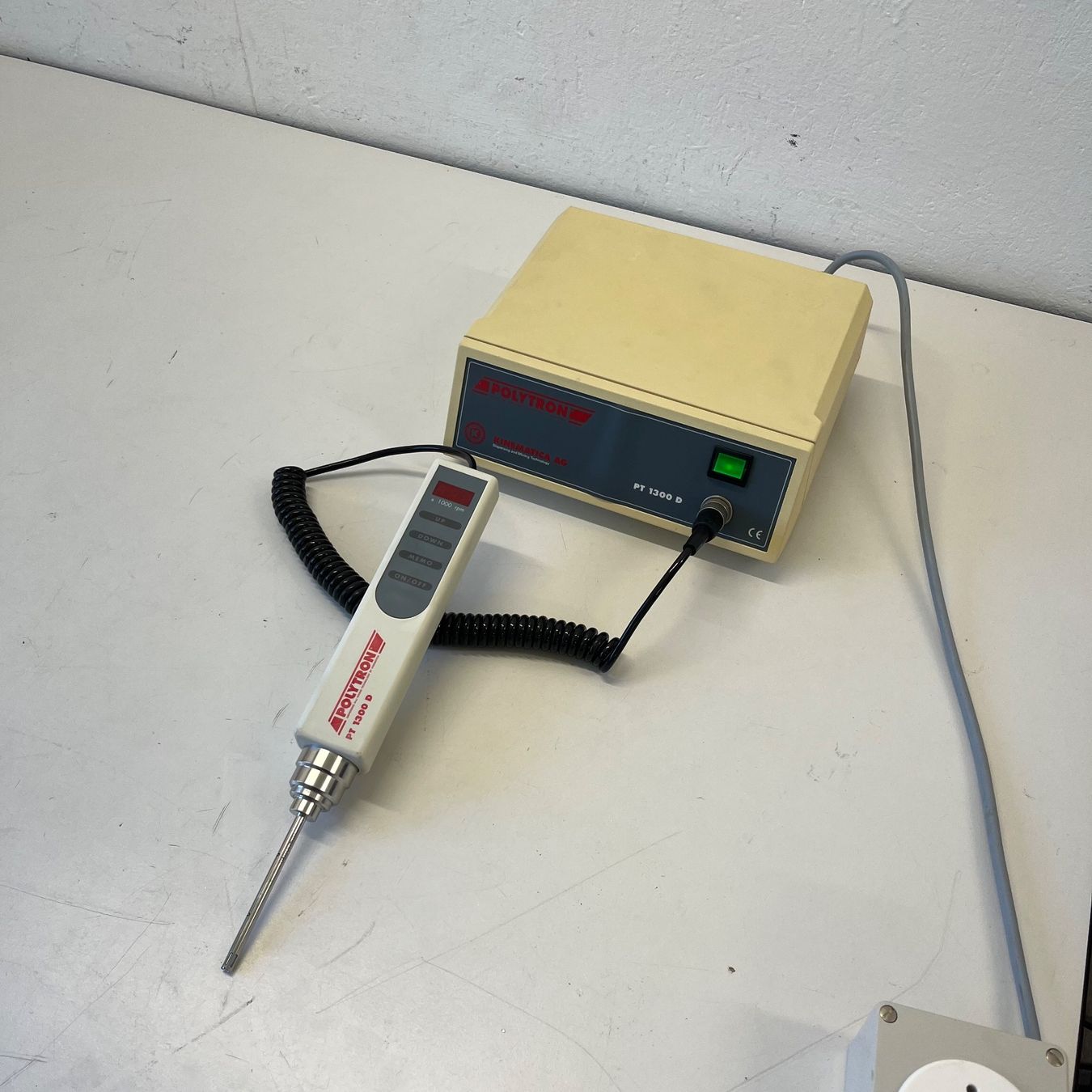 Accessori da laboratorio: Polytron Kinematica PT1300 D mini Disperser – Usato da Niederdorf venduto da LeptonAG_Labor 1