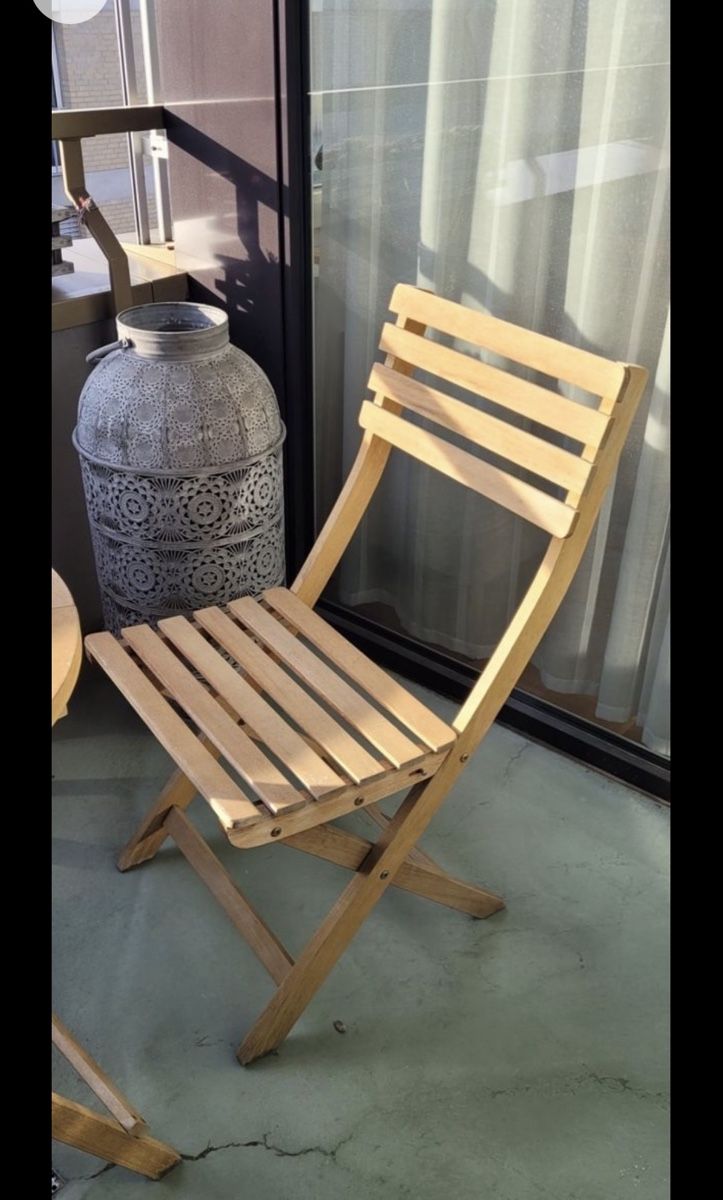 Set di tavolo e panche: Balkongarnitur Balkonset Gartenmöbel Balkonmöbel klappbar – Usato da Suhr venduto da parmaksiz 4