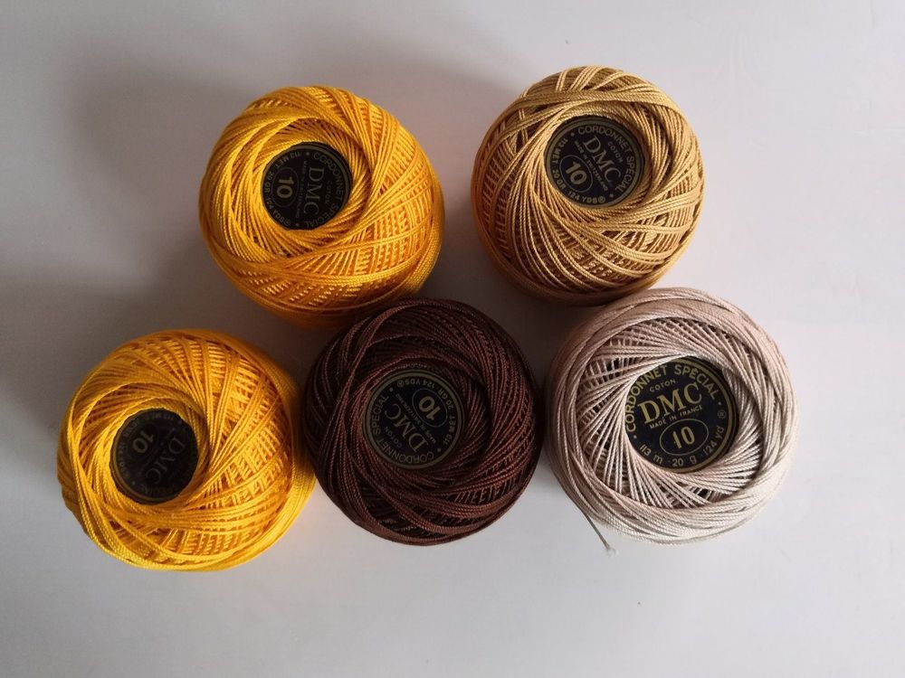 DMC Petra Nr.05 Häkelgarn – 100% Baumwolle, Leuchtendes Rot, 100 G / 400 M