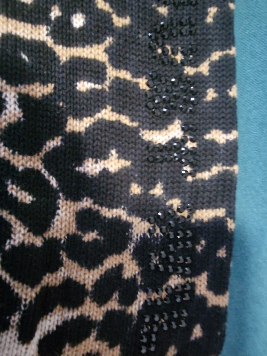 Monari Maglioni & Felpe: Monari Leopardenmuster Pullover mit Sternen, Gr. 40 – Usato da Ottenbach venduto da Claurin 2