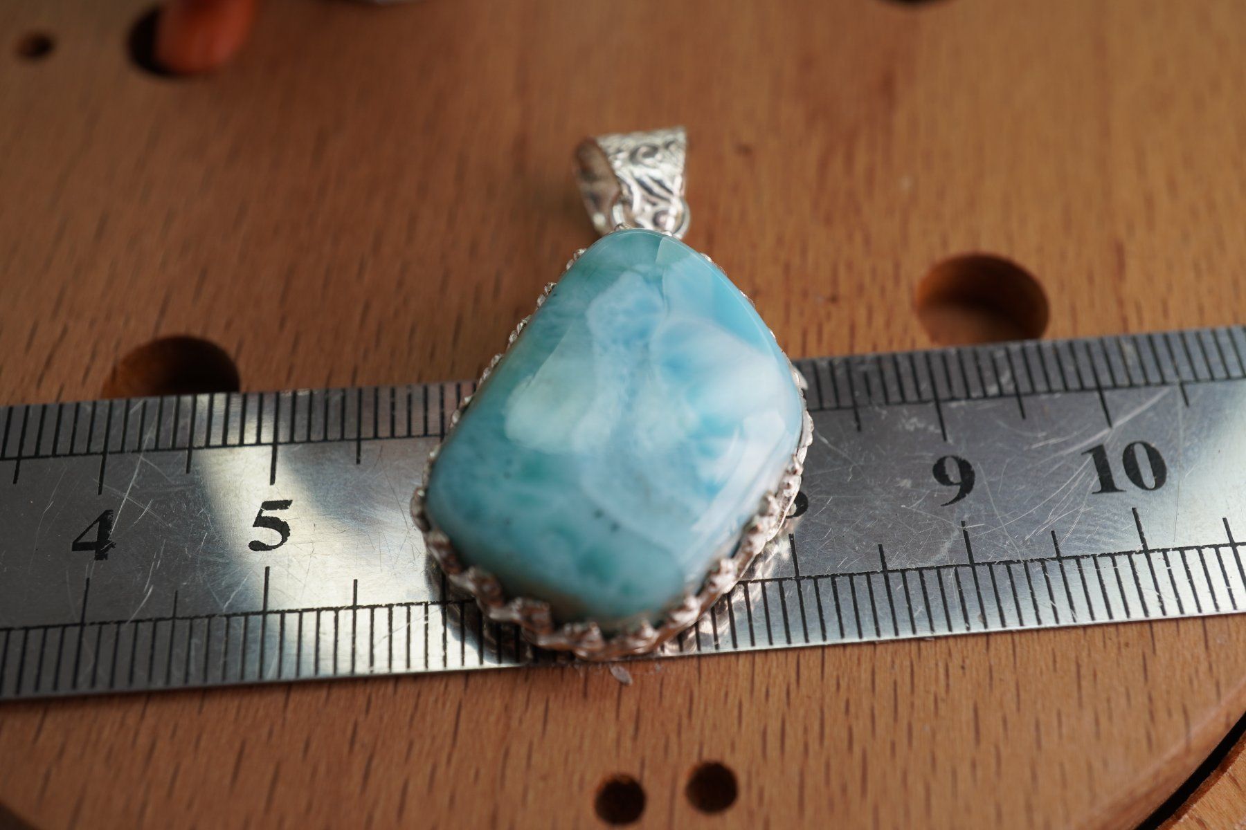 Minerali & Pietre curative: Larimar   Wunderschön    Anhänger   by  "TOPSTONE" ab 1.- – Nuovo e nell'imballaggio originale da Eschenbach SG venduto da topstone 5