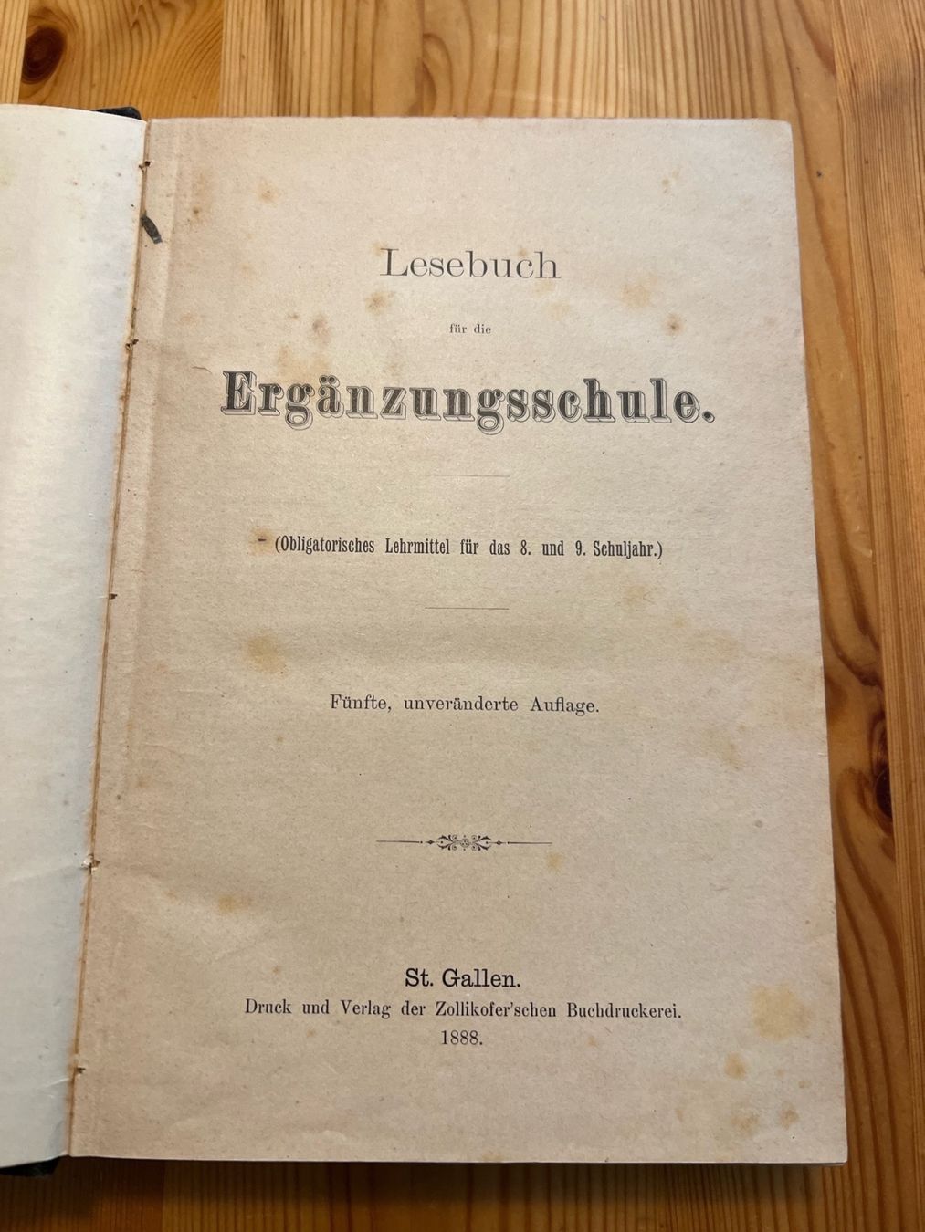 Libri: antik Lesebuch 1888 – Usato da Degersheim venduto da Rrimi