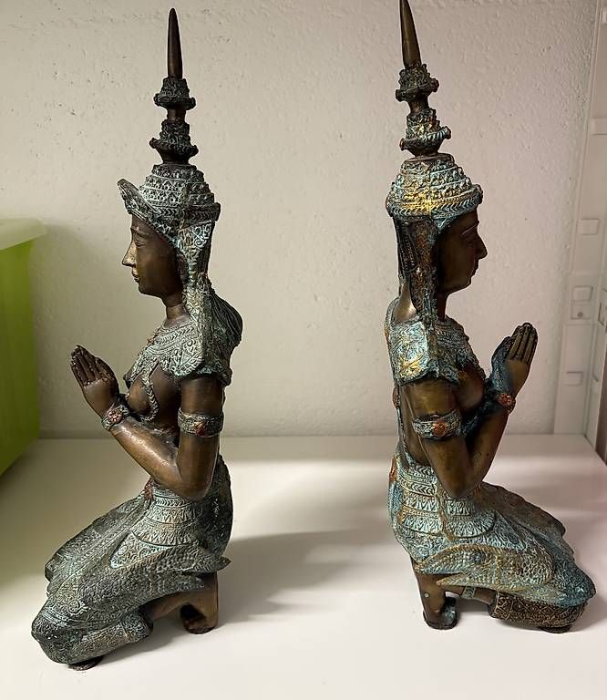 Sculture & Statue: Statues en bronze Thai  – Usato da Vich venduto da NatachaCK 2