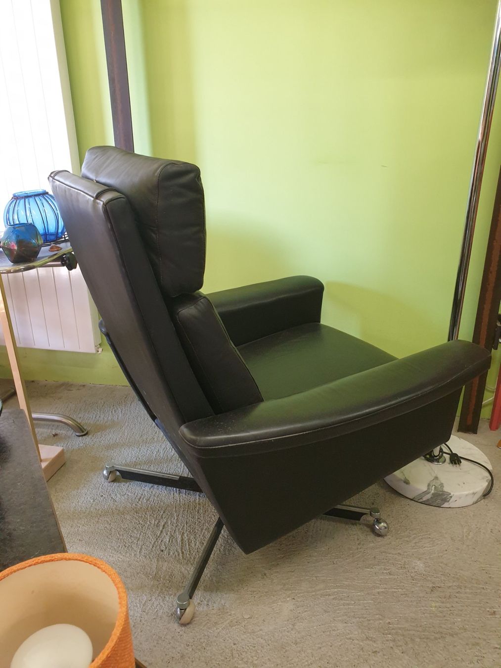 Sessel: MCM Chef Sessel Black Leather – Gebraucht aus rebstein von spacy73 4